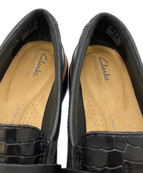 CLARKS（クラークス）CLARKS (クラークス) ローファー ブラック サイズ:23.5㎝の古着・服飾アイテム