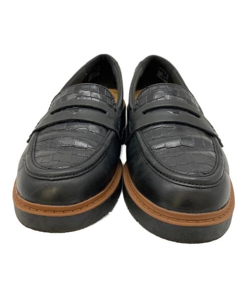 CLARKS（クラークス）CLARKS (クラークス) ローファー ブラック サイズ:23.5㎝の古着・服飾アイテム