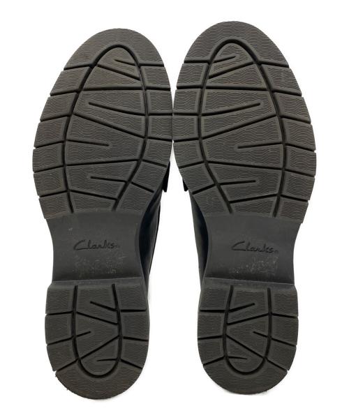 CLARKS（クラークス）CLARKS (クラークス) ローファー ブラック サイズ:23.5㎝の古着・服飾アイテム