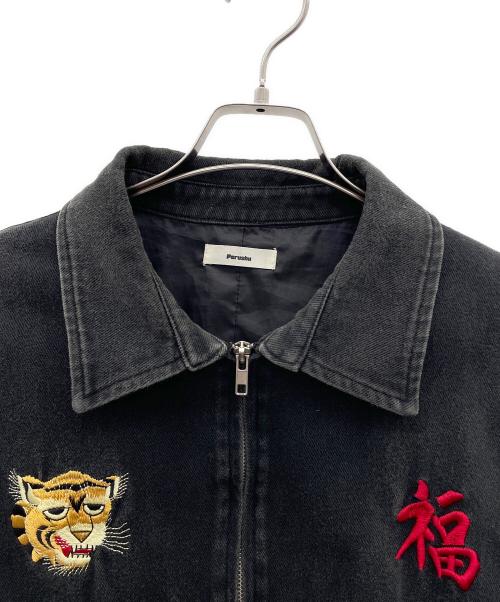 PERUSHU（ペルーシュ）PERUSHU (ペルーシュ) ベトジャン グレー サイズ:Ｌの古着・服飾アイテム