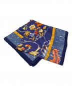 HERMESエルメス）の古着「PIERRES d' ORIENT et d' OCCIDENT 東洋の石と西洋の石細工」｜ネイビー×イエロー