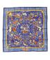 HERMES (エルメス) PIERRES d' ORIENT et d' OCCIDENT 東洋の石と西洋の石細工 ネイビー×イエロー：20000円