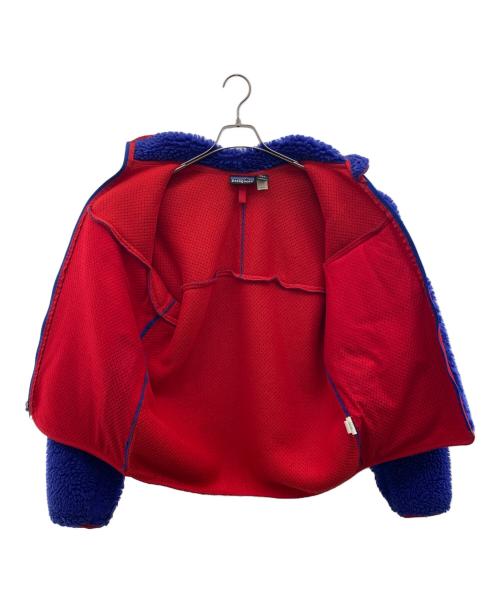 Patagonia（パタゴニア）Patagonia (パタゴニア) クラシックレトロカーディガン ブルー×レッド サイズ:Ｓの古着・服飾アイテム