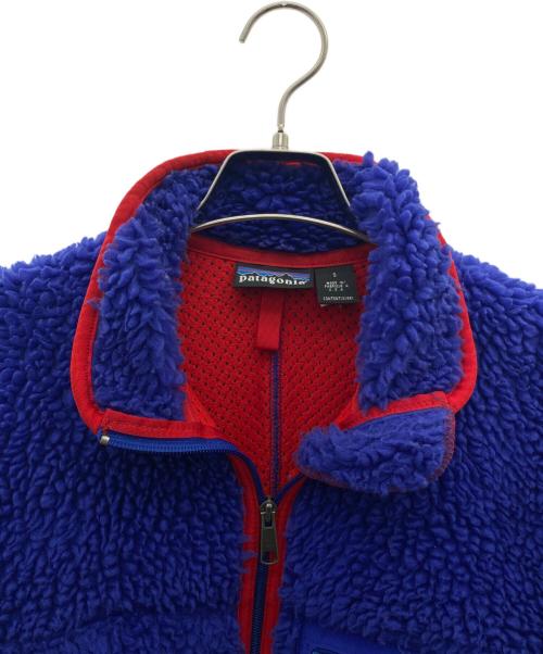 Patagonia（パタゴニア）Patagonia (パタゴニア) クラシックレトロカーディガン ブルー×レッド サイズ:Ｓの古着・服飾アイテム