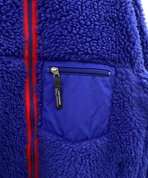 Patagonia（パタゴニア）Patagonia (パタゴニア) クラシックレトロカーディガン ブルー×レッド サイズ:Ｓの古着・服飾アイテム