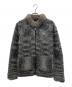 BURBERRY BLACK LABEL（バーバリーブラックレーベル）の古着「ラビットファーニットジャケット」｜グレー