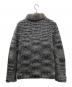 BURBERRY BLACK LABEL (バーバリーブラックレーベル) ラビットファーニットジャケット グレー サイズ:2：12000円
