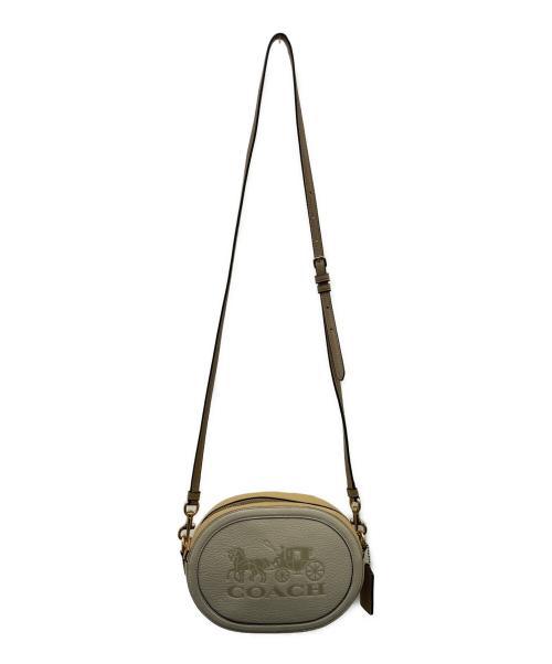 COACH（コーチ）COACH (コーチ) ショルダーバッグ アイボリー×ベージュの古着・服飾アイテム