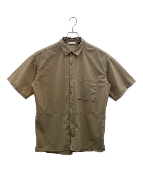 NANGA（ナンガ）NANGA (ナンガ) 半袖シャツ ベージュ サイズ:Ｌの古着・服飾アイテム