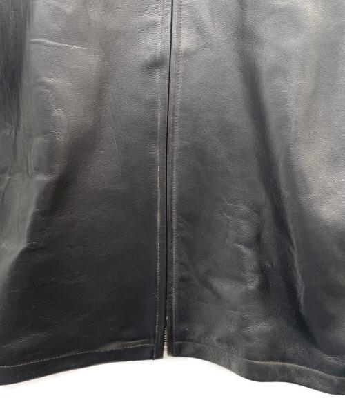 AVIREX（アヴィレックス）AVIREX (アヴィレックス) レザージャケット ブラック サイズ:Ｌの古着・服飾アイテム