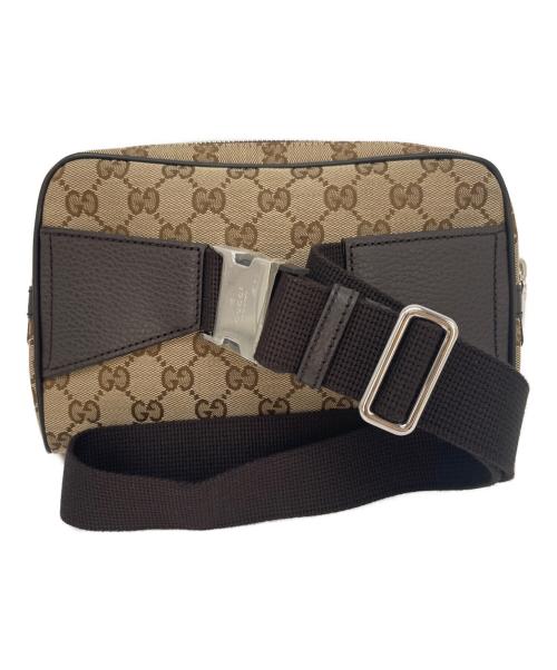 GUCCI（グッチ）GUCCI (グッチ) ウエストバッグ ベージュの古着・服飾アイテム