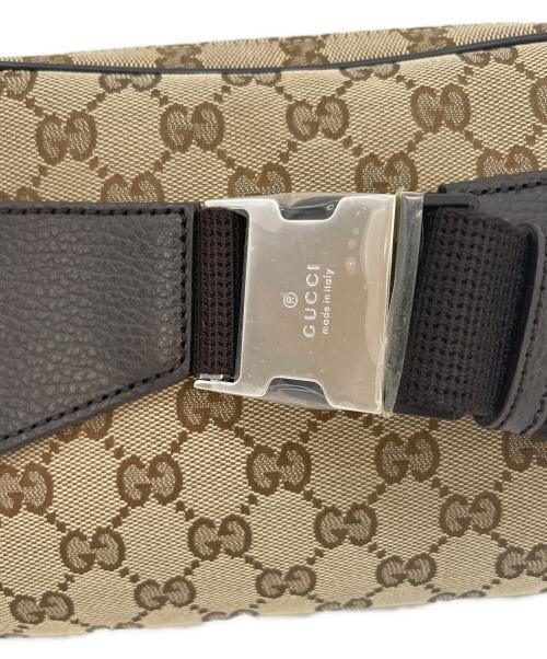 GUCCI（グッチ）GUCCI (グッチ) ウエストバッグ ベージュの古着・服飾アイテム