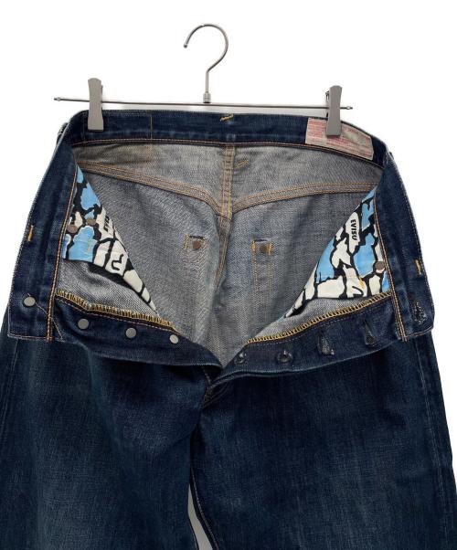 EVISU（エヴィス）EVISU (エヴィス) デニムパンツ インディゴ サイズ:81cm (W32)の古着・服飾アイテム