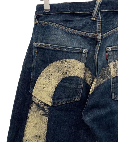 EVISU（エヴィス）EVISU (エヴィス) デニムパンツ インディゴ サイズ:81cm (W32)の古着・服飾アイテム
