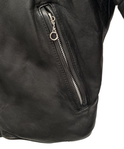 Schott（ショット）Schott (ショット) シングルライダースジャケット ブラック サイズ:Ｍの古着・服飾アイテム