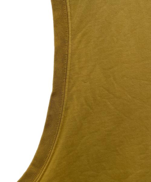 stussy（ステューシー）stussy (ステューシー) スウェットベスト イエロー サイズ:ＸＬの古着・服飾アイテム
