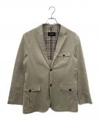 BURBERRY BLACK LABELバーバリーブラックレーベル）の古着「テーラードジャケット」｜ベージュ