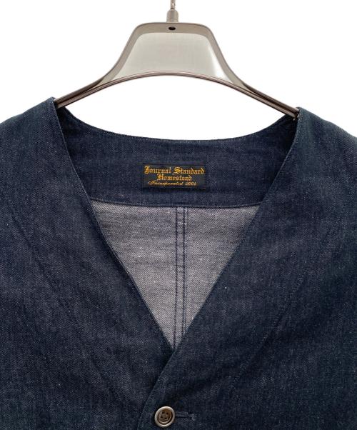 JOURNAL STANDARD（ジャーナルスタンダード）JOURNAL STANDARD (ジャーナルスタンダード) 薄手カーディガン インディゴ サイズ:Ｍの古着・服飾アイテム