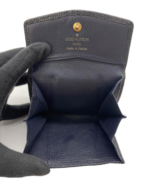 LOUIS VUITTON（ルイ ヴィトン）LOUIS VUITTON (ルイ ヴィトン) コインケース ブラックの古着・服飾アイテム