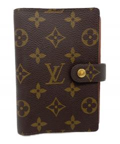 中古・古着通販】LOUIS VUITTON (ルイ ヴィトン) 手帳カバー ブラック