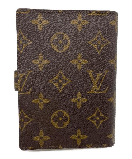 LOUIS VUITTON（ルイ ヴィトン）LOUIS VUITTON (ルイ ヴィトン) 手帳カバー ブラウンの古着・服飾アイテム