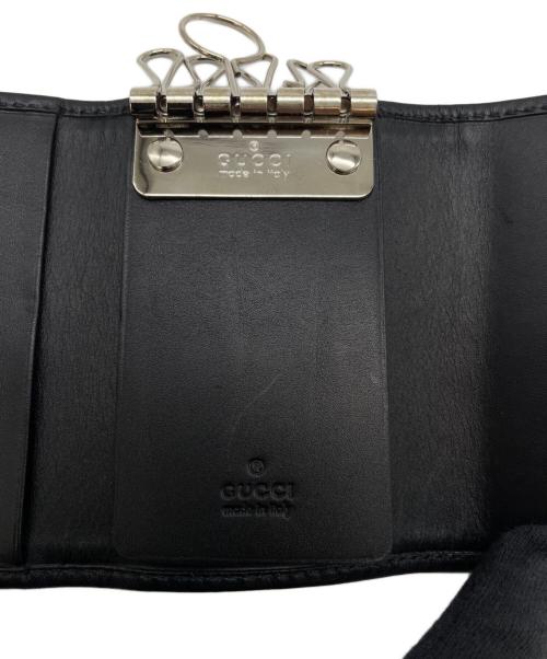 GUCCI（グッチ）GUCCI (グッチ) 6連キーケース ブラックの古着・服飾アイテム