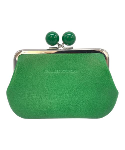 CHARLES & KEITH（チャールズアンドキース）CHARLES & KEITH (チャールズアンドキース) がま口財布 グリーンの古着・服飾アイテム