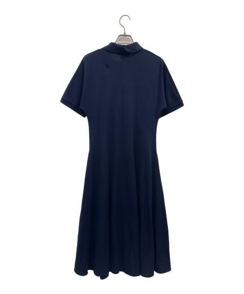 LACOSTE（ラコステ）LACOSTE (ラコステ) 半袖ワンピース ネイビー サイズ:34の古着・服飾アイテム