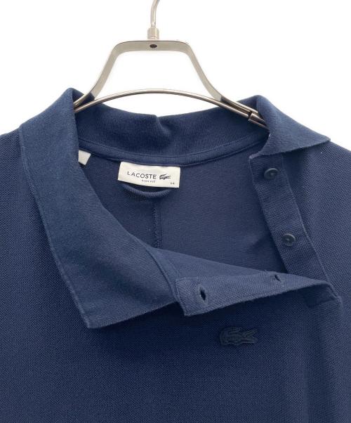 LACOSTE（ラコステ）LACOSTE (ラコステ) 半袖ワンピース ネイビー サイズ:34の古着・服飾アイテム