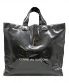 COMME des GARCONSコムデギャルソン）の古着「PVCトートバッグ」｜ブラック
