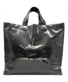 COMME des GARCONS（コムデギャルソン）の古着「PVCトートバッグ」｜ブラック