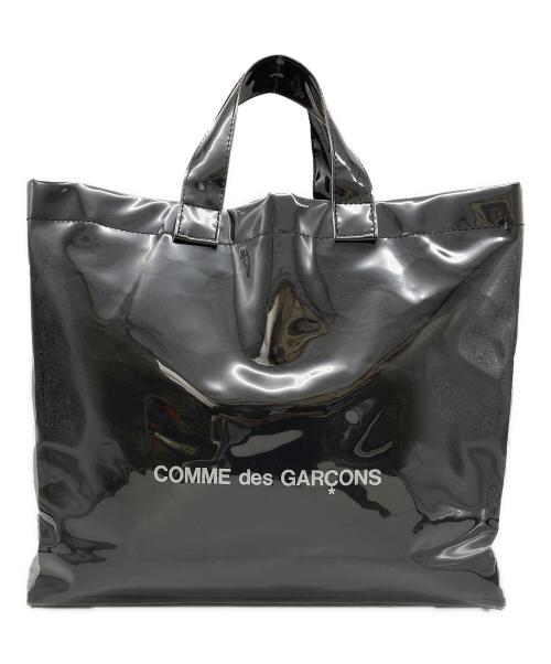 COMME des GARCONS（コムデギャルソン）COMME des GARCONS (コムデギャルソン) PVCトートバッグ ブラックの古着・服飾アイテム