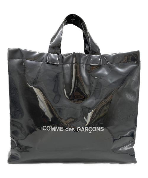 COMME des GARCONS（コムデギャルソン）COMME des GARCONS (コムデギャルソン) PVCトートバッグ ブラックの古着・服飾アイテム