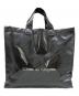 COMME des GARCONS (コムデギャルソン) PVCトートバッグ ブラック：8000円