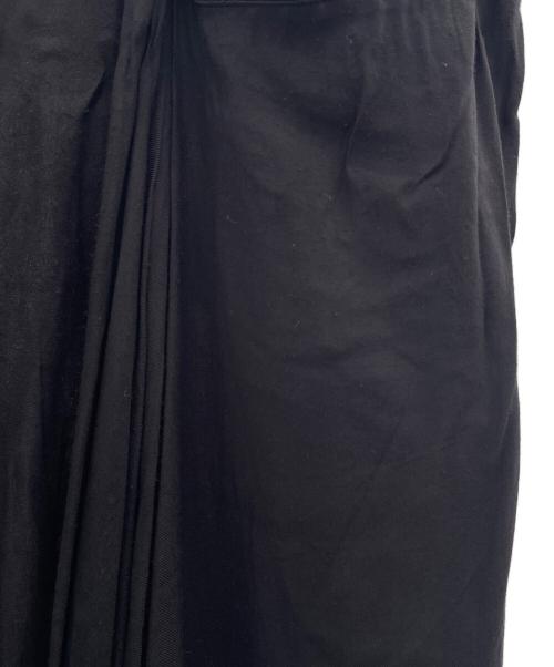 s'yte（サイト）s'yte (サイト) Tencel Vieira Back Flare Seam Crow Pants ブラック サイズ:3の古着・服飾アイテム