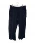 s'yte（サイト）の古着「Tencel Vieira Back Flare Seam Crow Pants」｜ブラック