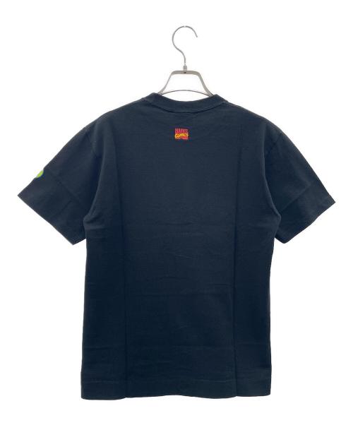A BATHING APE（アベイシングエイプ）A BATHING APE (アベイシングエイプ) MARVEL (マーベル) 半袖カットソー ブラック サイズ:Sの古着・服飾アイテム