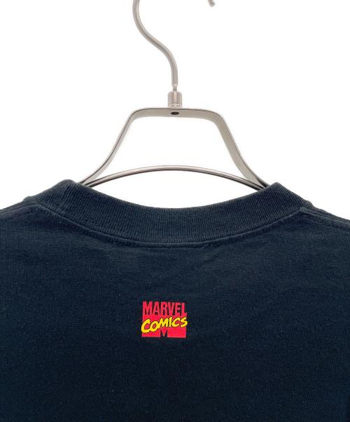 A BATHING APE（アベイシングエイプ）A BATHING APE (アベイシングエイプ) MARVEL (マーベル) 半袖カットソー ブラック サイズ:Sの古着・服飾アイテム