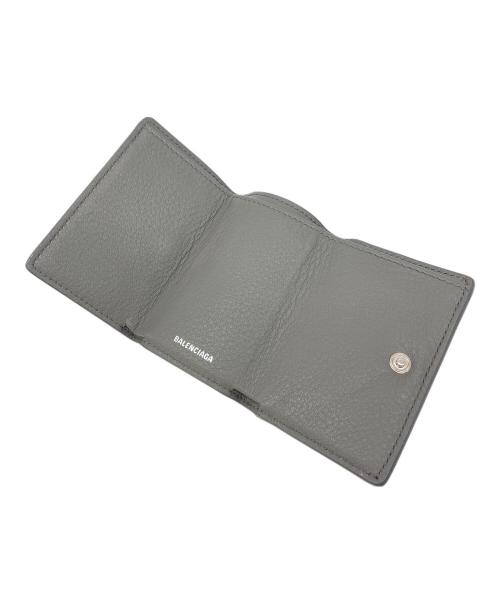 BALENCIAGA（バレンシアガ）BALENCIAGA (バレンシアガ) 3つ折り財布 グレーの古着・服飾アイテム