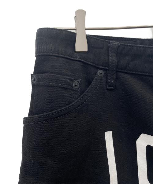 DSQUARED2（ディースクエアード）DSQUARED2 (ディースクエアード) ハーフパンツ ブラック サイズ:48の古着・服飾アイテム