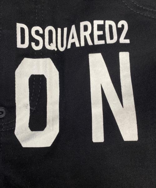 DSQUARED2（ディースクエアード）DSQUARED2 (ディースクエアード) ハーフパンツ ブラック サイズ:48の古着・服飾アイテム