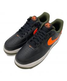 NIKE（ナイキ）の古着「Air Force 1 Low '07 LV8（エアフォース1 ロー '07 LV8）」｜ブラック×グリーン