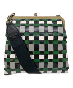 ☆MIU MIU スタッズ クラッチバッグ☆ 中古・古着通販】MIU MIU (ミュウミュウ) ビジュークラッチバッグ