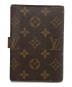 LOUIS VUITTON (ルイ ヴィトン) 手帳カバー ブラウン：12000円