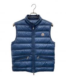 MONCLER（モンクレール）の古着「ダウンベスト」｜ブルー