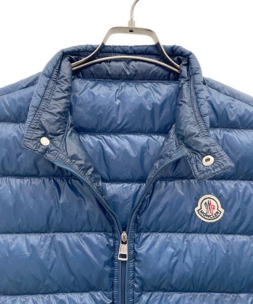 MONCLER（モンクレール）MONCLER (モンクレール) ダウンベスト ブルー サイズ:1の古着・服飾アイテム