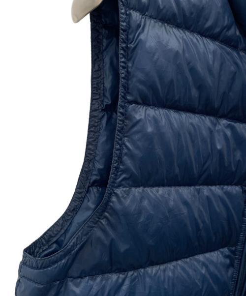MONCLER（モンクレール）MONCLER (モンクレール) ダウンベスト ブルー サイズ:1の古着・服飾アイテム