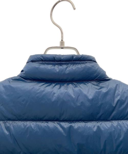MONCLER（モンクレール）MONCLER (モンクレール) ダウンベスト ブルー サイズ:1の古着・服飾アイテム