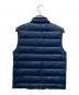 MONCLER (モンクレール) ダウンベスト ブルー サイズ:1：32000円
