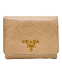PRADA（プラダ）の古着「サフィアーノ」｜ベージュ
